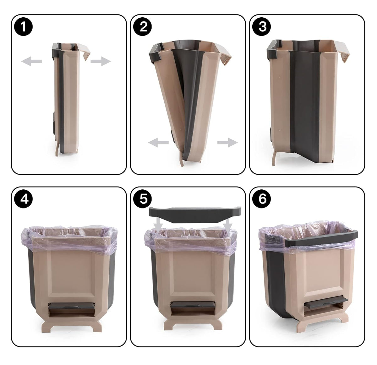 Cavyno™ - Collapsible Hanging Trash Can