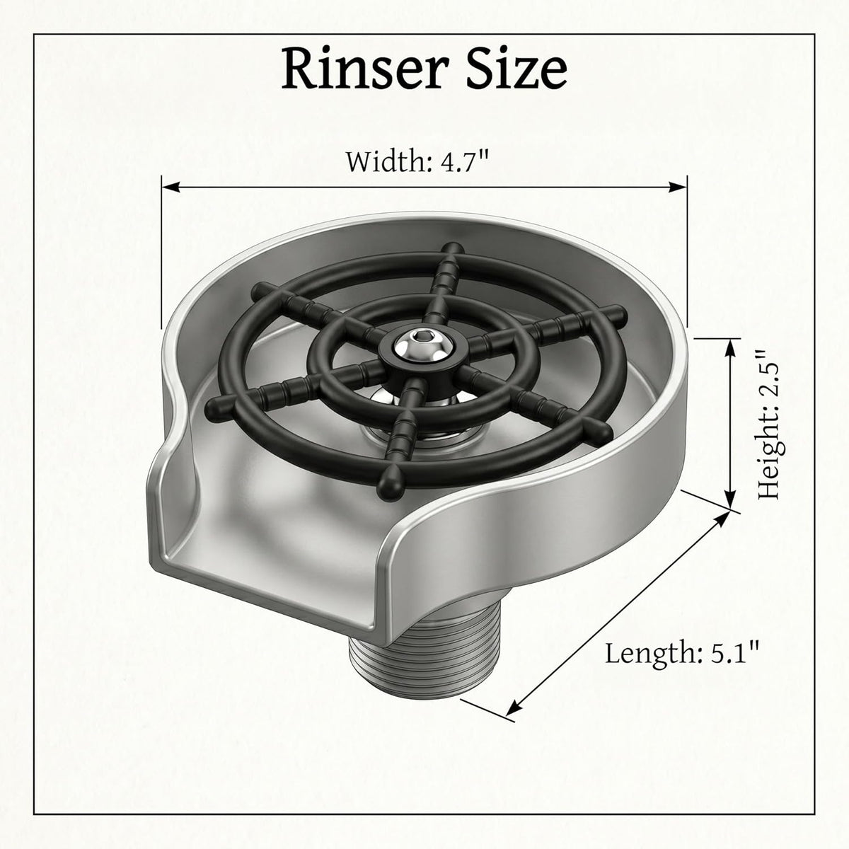 Cavyno™ - Kitchen Glass Rinser